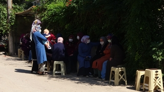 Yangında ölen baba ve 3 çocuğunun evinde acı bekleyiş