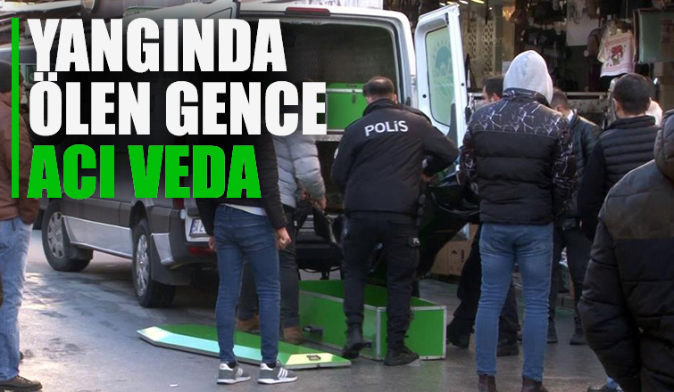 Yangında ölen Tugay toprağa verildi