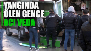 Yangında ölen Tugay toprağa verildi