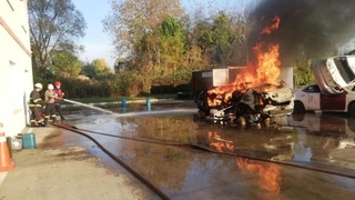 Yangınlara karşı böyle eğitiyorlar