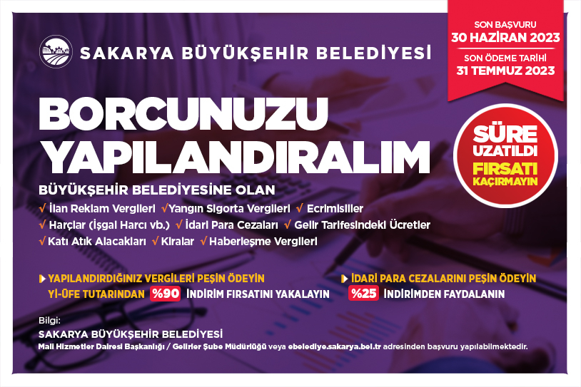 Yapılandırmalar için süreler 1 ay daha uzatıldı