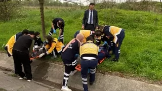 Yaralılara ilk müdahaleyi kazayı tesadüfen gören doktor yaptı