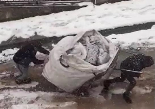 Yardımı yürekleri ısıttı