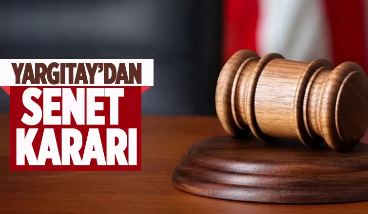 Yargıtay'dan dolar senedine vize