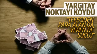 Yargıtay'dan emsal tefecilik kararı