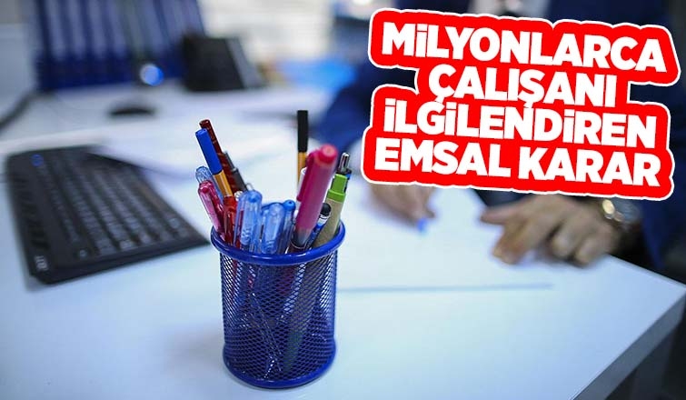 Yargıtay'dan emsal yıllık izin kararı