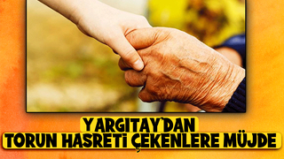 Yargıtay'dan torun hasreti çekenleri sevindiren emsal karar