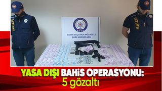 Yasa dışı bahis operasyonu Sakarya'ya uzandı