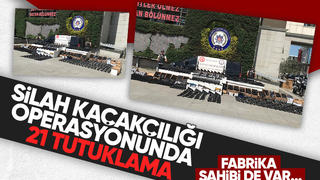 Yasadışı silah ticareti soruşturmasında 21 şüpheli tutuklandı