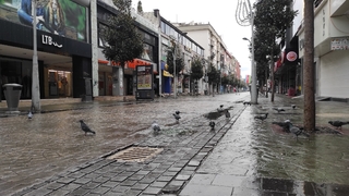 Yasak gününde şehirden bu fotoğraflar geldi