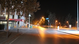 Yasak sonrası şehir hayalet kente döndü