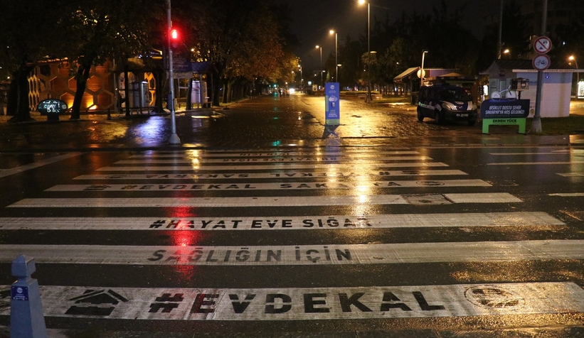 Yasak sonrası şehirden kareler