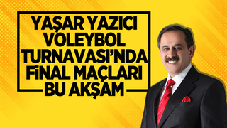 Yaşar Yazıcı Voleybol Turnuvası'nda Final zamanı