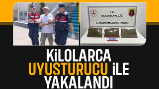 Yaşlı adam kilolarca uyuşturucu ile yakalandı