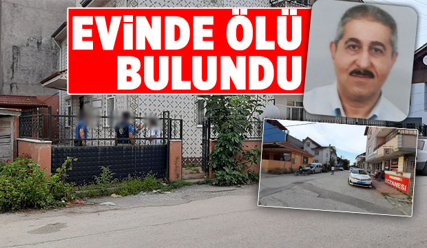 Yaşlı adam ölü bulundu