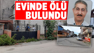 Yaşlı adam ölü bulundu
