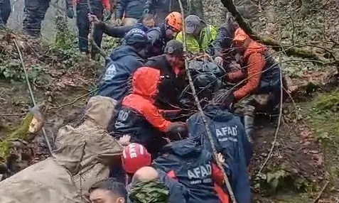 Yaşlı adam ölü bulunmuştu, ormanda ayı ayak izlerine rastlandı