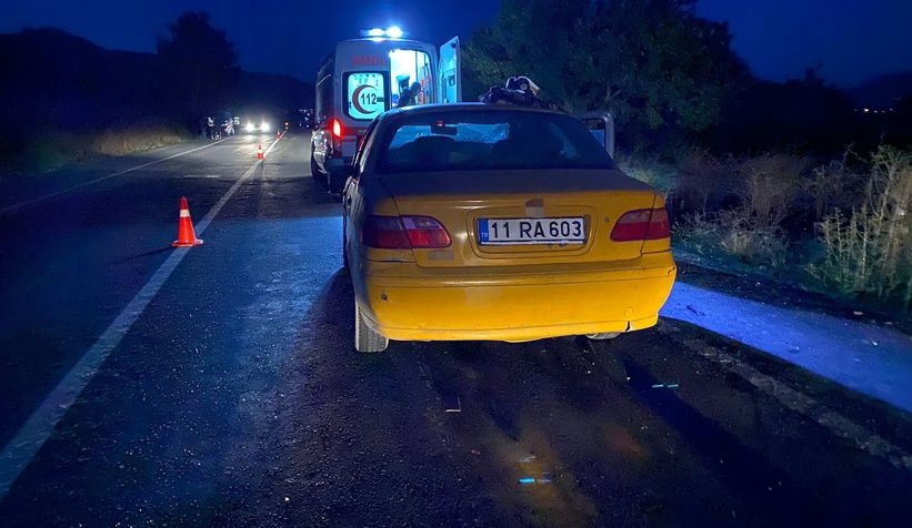 Yaşlı çifti kaza ayırdı