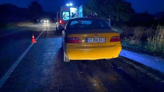 Yaşlı çifti kaza ayırdı