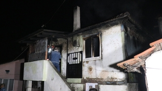 Yaşlı çiftin can verdiği yangında flaş iddia