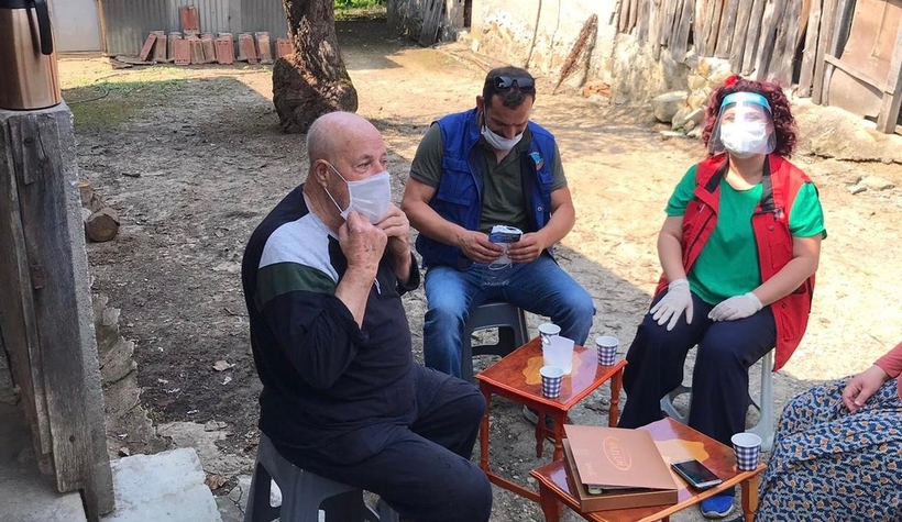 Yaşlı destek hattı, onlarca yaşlıya hizmet veriyor