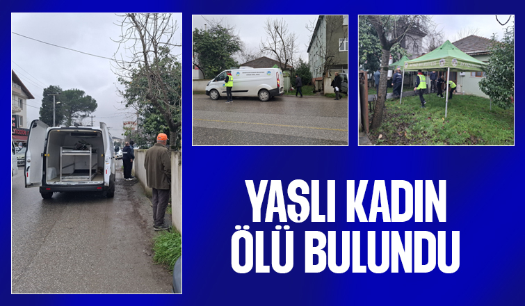 Yaşlı kadın evde ölü bulundu