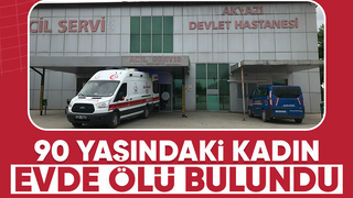 Yaşlı kadın evinde ölü bulundu