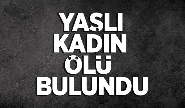Yaşlı kadın evinde ölü bulundu