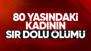 Yaşlı kadın ölü bulundu