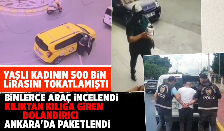 Yaşlı kadını dolandırmıştı, Ankara'da yakalandı