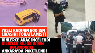 Yaşlı kadını dolandırmıştı, Ankara'da yakalandı