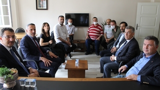 Yavuz ve Tever'den SGC'ye ziyaret