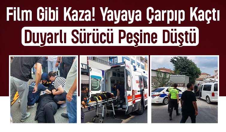 Yaya Kadına Kamyonet Çarptı: Sürücü Kaçtı, Vatandaş Takip Etti!