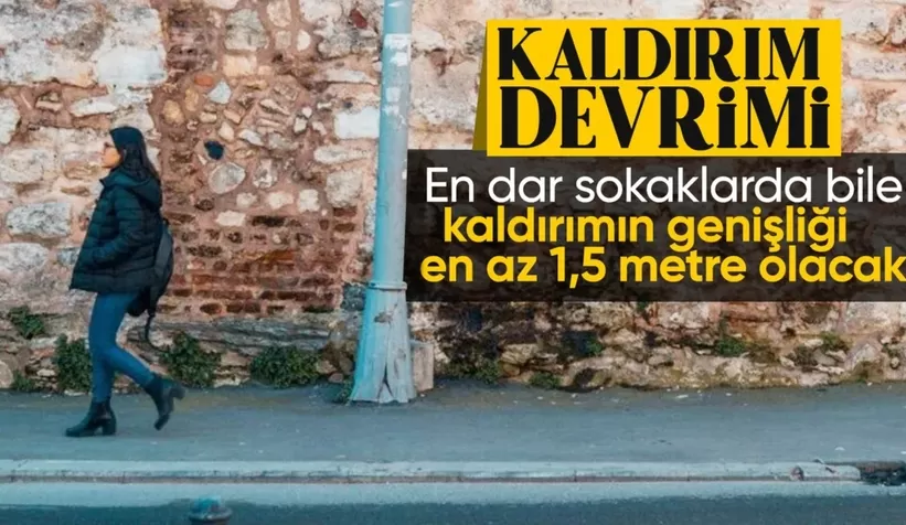 Yaya yolu ve kaldırımlarda yeni dönem: Yönetmelik Resmi Gazete'de