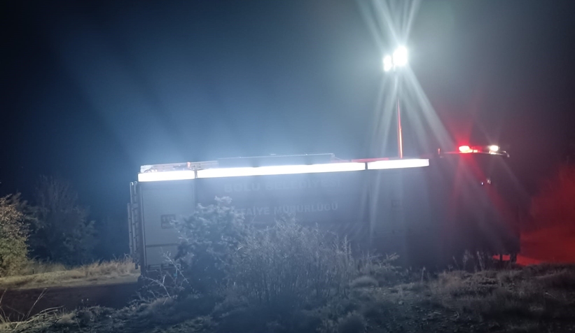 Yaylada orman yangını