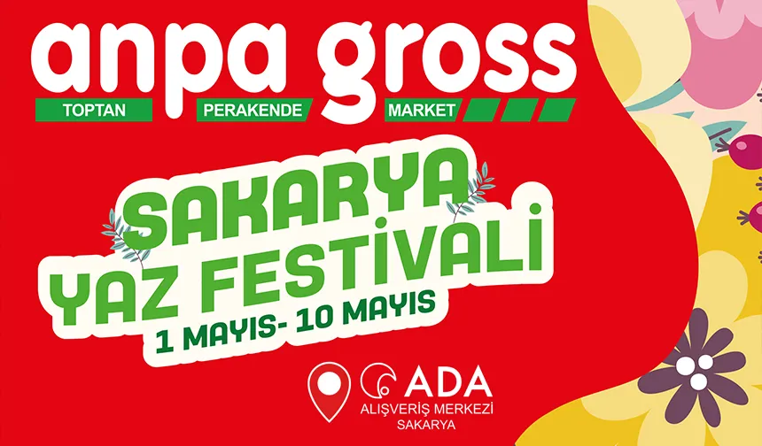 Yaz festivalinde evinizin tüm ihtiyaçları en uygun fiyatlarla Anpa Gross’ta!