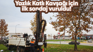 Yazlık Katlı Kavşağı'nda çalışmalar başladı!