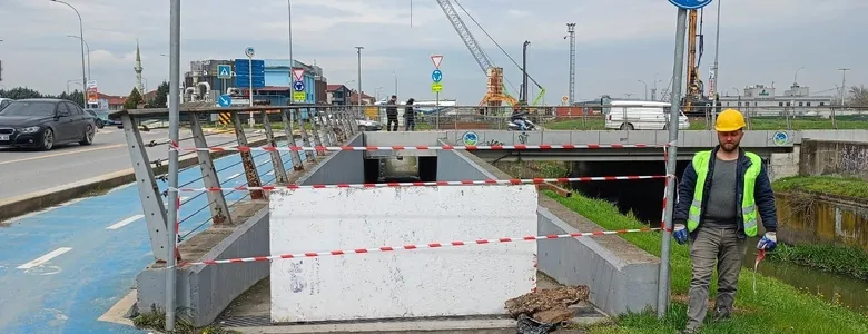 Yazlık Kavşağı'nda yaya, bisiklet yolu ve alt yaya geçidi kapatılacak