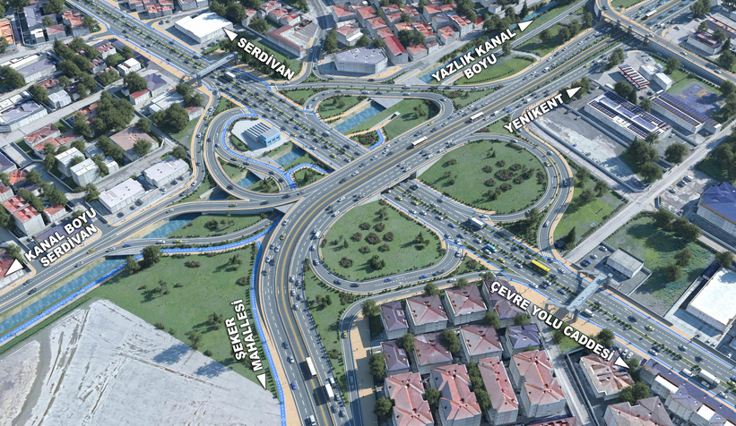 Yazlık Kavşağı Projesi için ilk kazma vurulacak