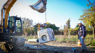 Yazlık Mahallesi’nin yağmur suyu altyapısı kışa hazır