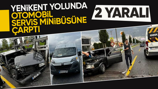 Yazlık ta kaza 2 yaralı