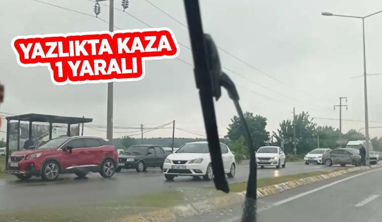 Yazlık'ta kaza