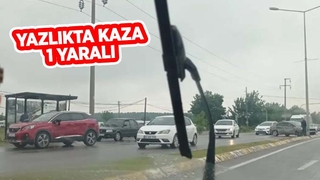 Yazlık'ta kaza
