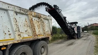 Yazlık’ta asfalt öncesi hazırlık başladı