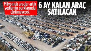 Yedieminlerde yeni dönem: 6 ay kalan araç satılacak, borçları eski sahibi ödeyecek