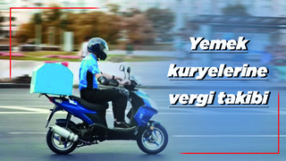 Yemek kuryelerine vergi takibi