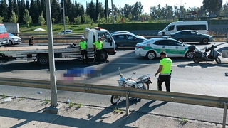 Yeni aldığı motosiklet sonu oldu