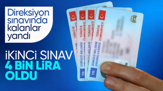 Yeni ehliyet alacaklar üzülecek Direksiyon sınav ücretlerine zam geldi