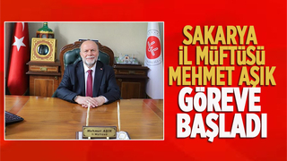 Yeni Sakarya Müftüsü görevine başladı.