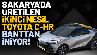 Yeni Toyota C-HR'in seri üretimi başlıyor